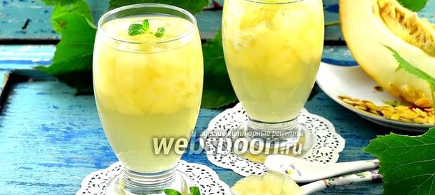 Желе из дыни