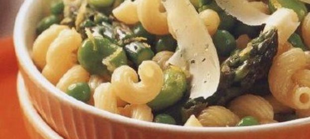 Паста (макароны-рожки) с овощами