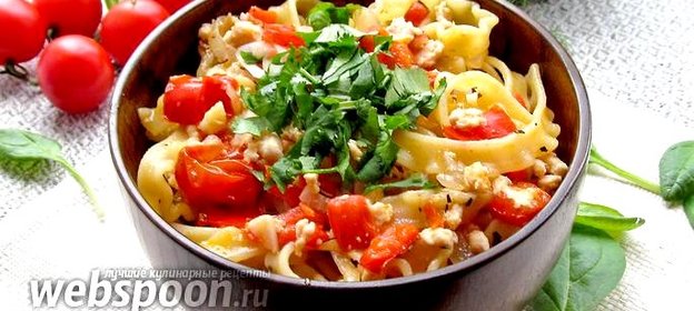 Макароны с перцем