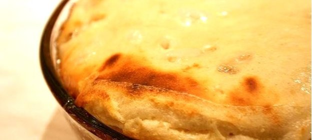 Творожная запеканка с бананом