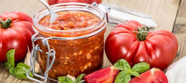 Томатный соус с печеным перцем