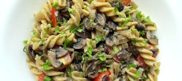 Пенне с грибами