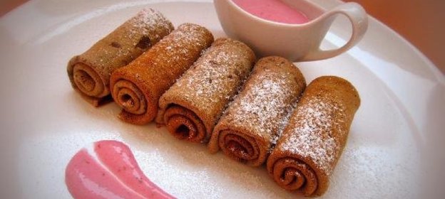 Шоколадные блины