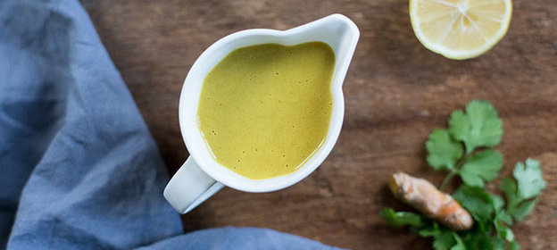 Сливочный соус с куркумой