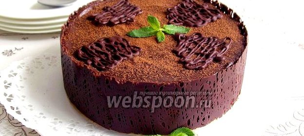 Шоколадный торт без выпечки