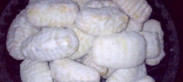 Песочное печенье Снежок