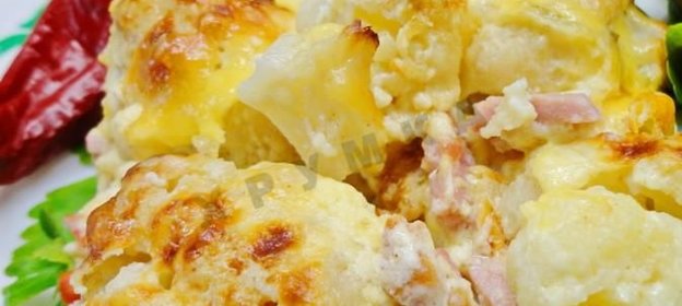 Запеканка из цветной капусты в духовке