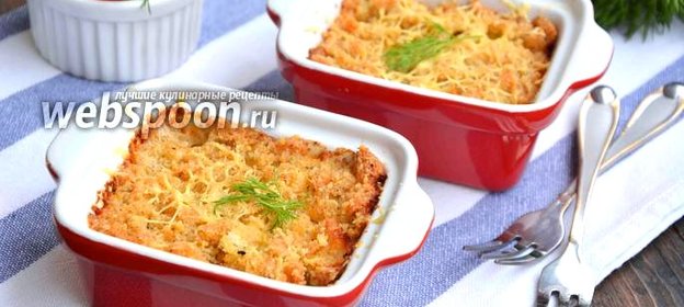 Запеканка из кабачков с творогом