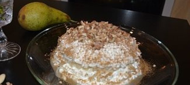 Грушево-творожный десерт