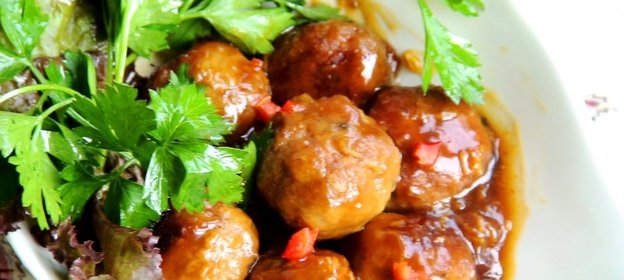 Мясные шарики « Терияки»