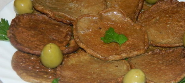 Нежные печеночные оладьи