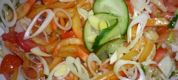 Салат «Прощальный поцелуй лета»