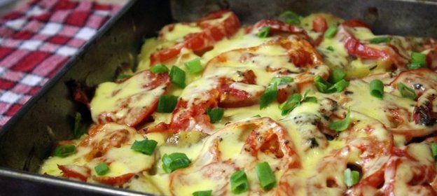 Запеканка из овощей со свининой