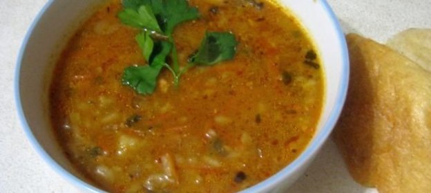 Грибная лапша