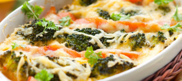 Запеканка из брокколи