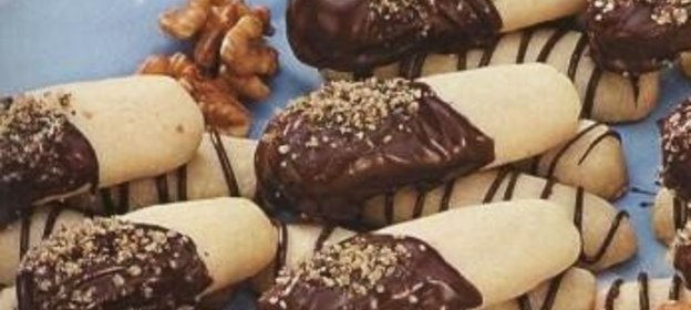 Праздничное песочное печенье