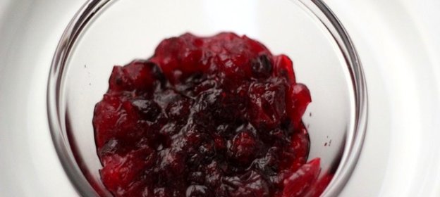 Клюквенный соус к дичи