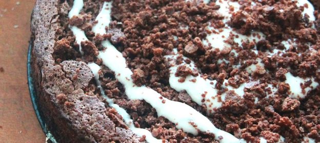 Шоколадный торт-пирог