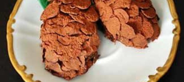 Пирожные Шишки с кофейным кремом