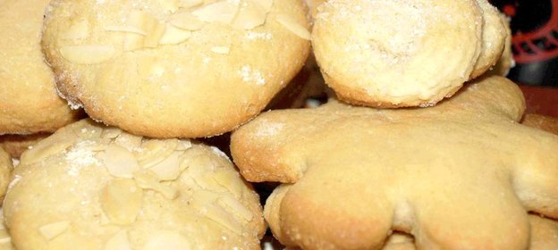 Песочное печенье из миндальной муки