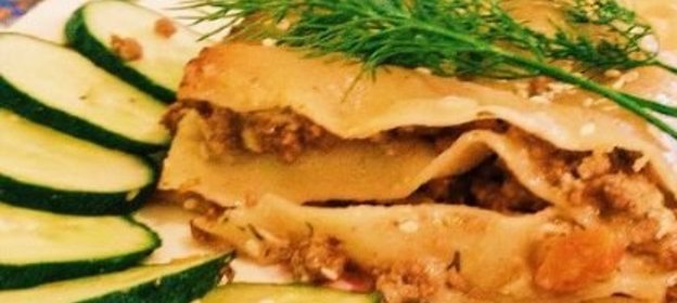 Паста с помидорами и яйцами