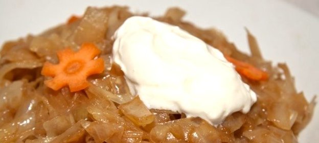 Гарнир из капусты