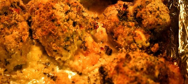 Куриные шарики со сливочным соусом