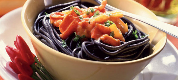 Спагетти дьявольские, из твердых сортов пшеницы