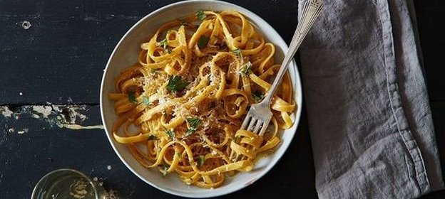 Сливочная паста с чесноком