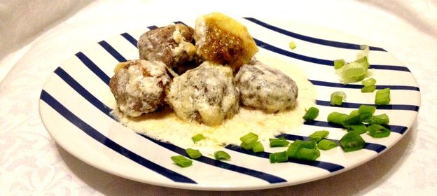 Фрикадельки из мяса глухаря