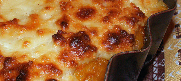 Запеканка из творога с тыквой