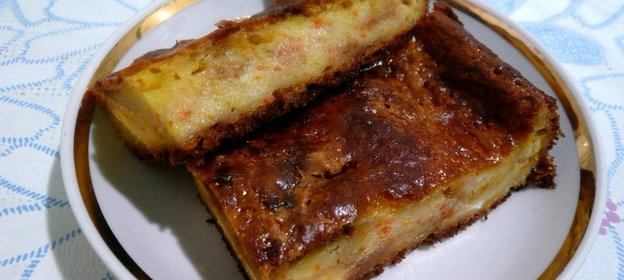 Творожная запеканка с ароматом апельсина