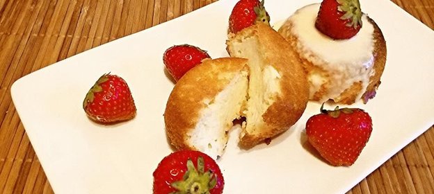 Порционные запеканки из простокваши