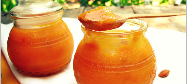 абрикосовое варенье с белым шоколадом и