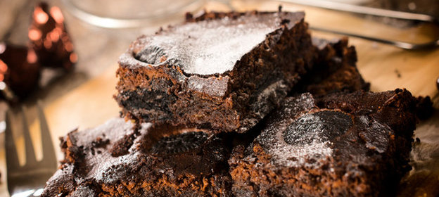 Шоколадные брауни со свеклой