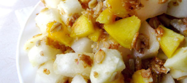 Картофельная запеканка с зеленью