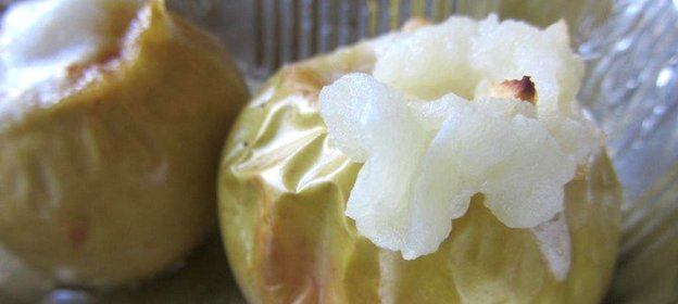 Сочные яблочки с духовки