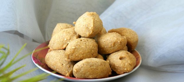 Постное фруктовое печенье