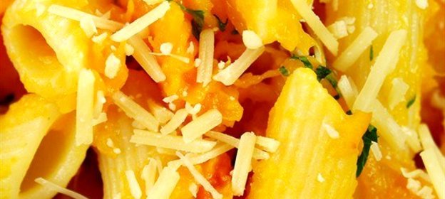 Паста с жареной тыквой баттернат