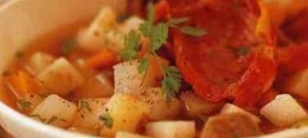 Салат из редьки с грибами