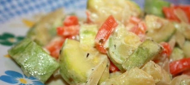 Кабачки в мультиварке