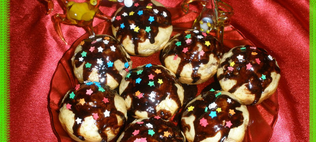 Маффины с шоколадом и с семенами подсолнуха