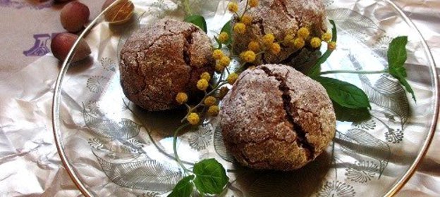 Ореховое печенье с кардамоном без муки