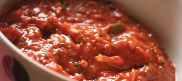 Красный соус (к свинине, говядине, баранине с мангала)