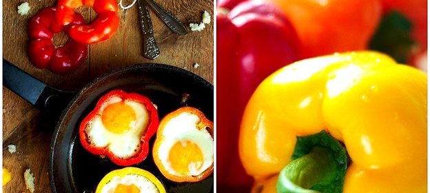 Яичница в перце