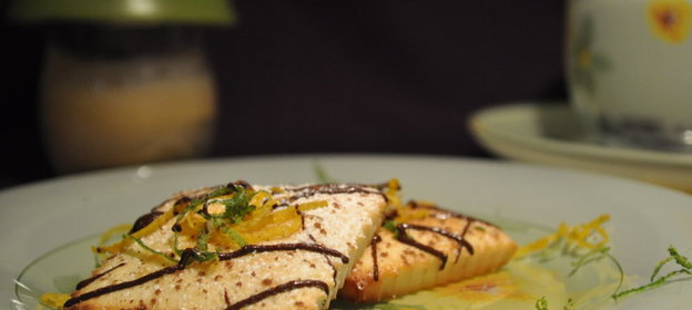 Печенье Савоярди с Куантро и лимоном