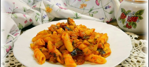 Паста овощная с пряностями