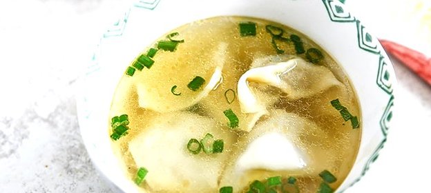 Суп с вонтонами