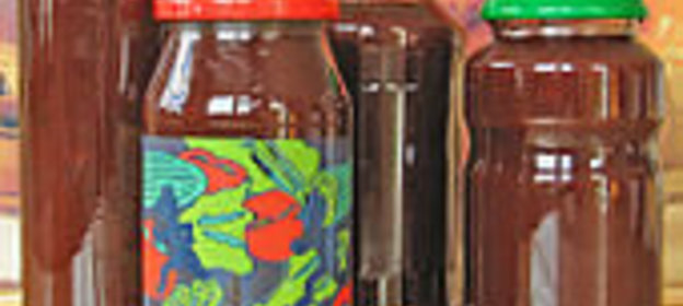 Сливовый пикантный соус к мясу на зиму