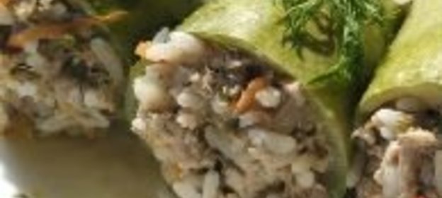 Фаршированные кабачки